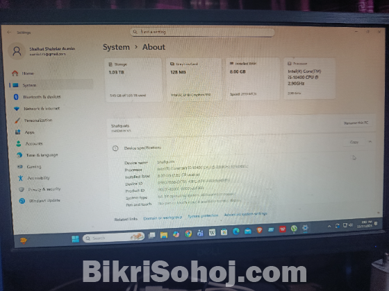 Core I5 10th Gen Desktop Pc